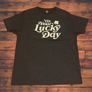 Saint Patrick’s Day Tis Your Lucky Day Af Clover Green Leprechaun Holiday Funny